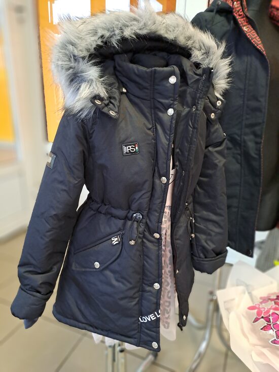 128/134 Meiteņu ziemas parka