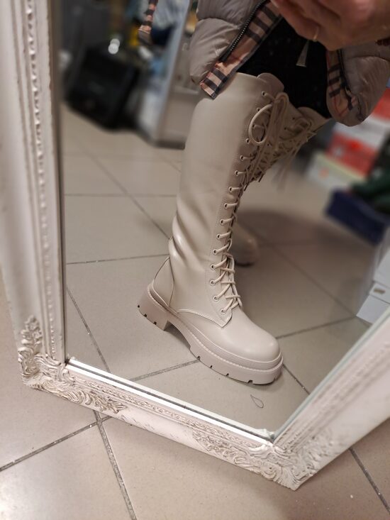 Garie ziemas zābaki ar rāvējslēdzi 38izm.