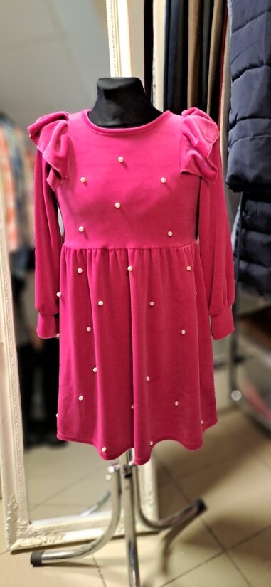 Rozā princese ar pērlītēm 110-116