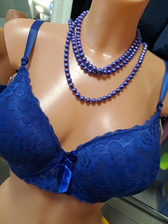 Zilā mržģīne C bļodiņa