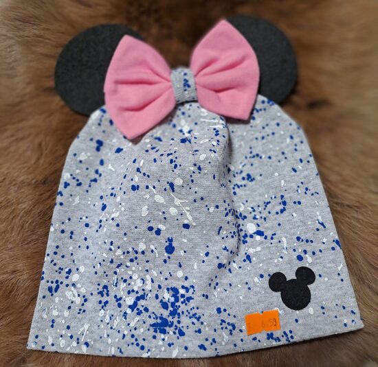 Minnijas kokvilnas cepure 3-6gadi