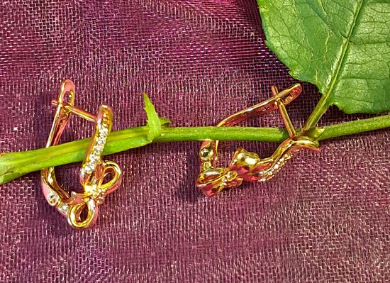 Maigais zieds ar dimantiņiem