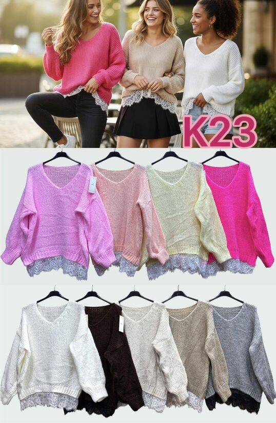 Džemperis ar mežģīni