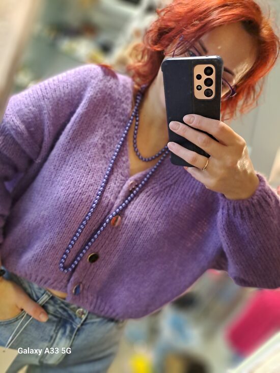 Ceriņu krāsas jaciņa