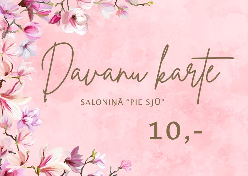 Dāvanu karte 10eur